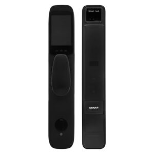 Cerradura Digital Biométrica Satellite Sl-76m - Negra
