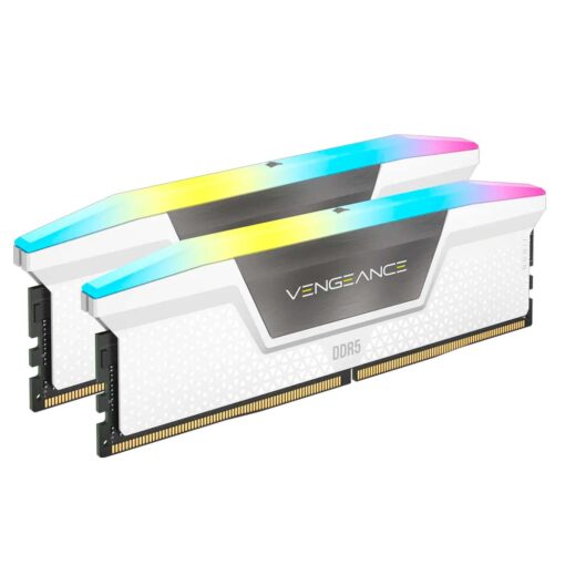 Alternative view of Memoria Ram Corsair Vengeance Rgb De 32 Gb (2 X 16 Gb) Ddr5 De 6000 Mhz: Cmh32gx5m2b6000c36w