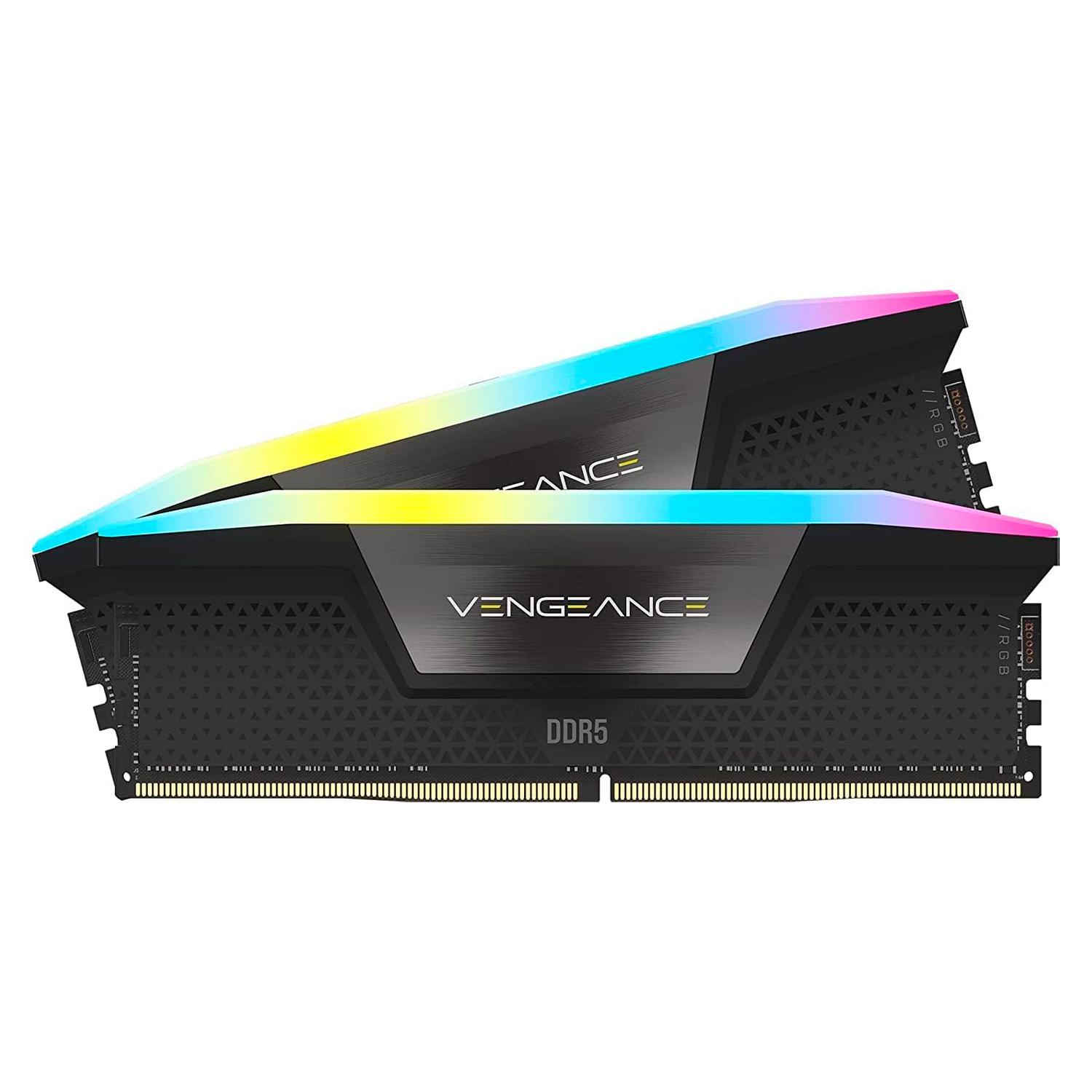 Memoria Ram Corsair Vengeance Rgb De 48 Gb (2 X 24 Gb) Ddr5 A 7000 Mhz - Cmh48gx5m2b7000c36