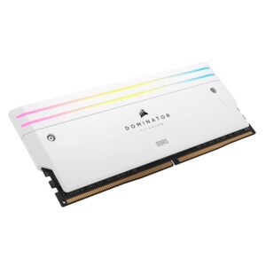 Memoria Ram Corsair Dominator Titanium Rgb De 32 Gb (2 X 16 Gb) Ddr5 De 6000 Mhz - Cmp32gx5m2b6000c30w - Imagen 4