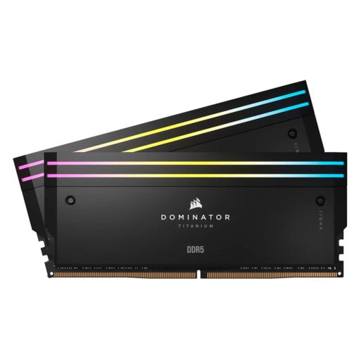 Memoria Ram Corsair Dominator Titanium Rgb De 32 Gb (2 X 16 Gb) Ddr5 A 7000 Mhz - Cmp32gx5m2x7000c34