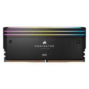 Memoria Ram Corsair Dominator Titanium Rgb De 32 Gb (2 X 16 Gb) Ddr5 De 7200 Mhz - Cmp32gx5m2x7200c34 - Imagen 3