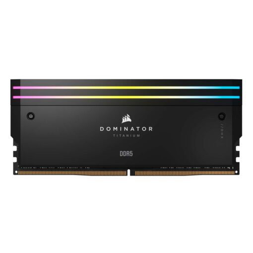 Alternative view of Memoria Ram Corsair Dominator Titanium Rgb De 64 Gb (2 X 32 Gb) Ddr5 De 6000 Mhz - Cmp64gx5m2b6000c30