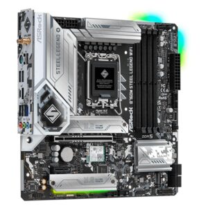 Placa Madre Asrock B760m Steel Legend Wifi Ddr5 Socket Lga 1700 Chipset Intel B760 Micro Atx - Imagen 3