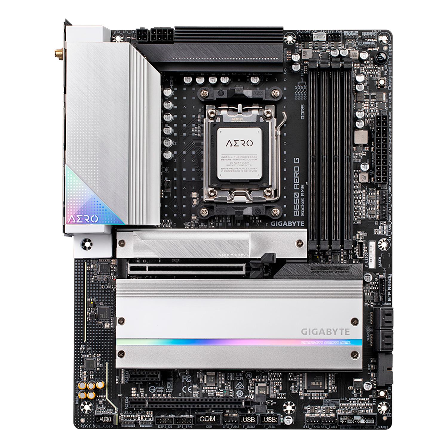 Alternative view of Placa Madre Gigabyte B650 Aero G Ddr5 Socket Am5 Chipset Amd B650 Atx
