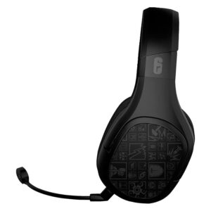 Auricular Inalámbricos Checkpoint Rainbow Six Siege Hx-300 R6-hs-1000, Color Negro