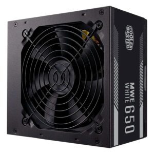 Fuente De Alimentación Atx Bivolt De 650 W Con Pfc Activo 80 Plus Gold Mpe-6501-acaag-u2 De Cooler Master, Color Negro