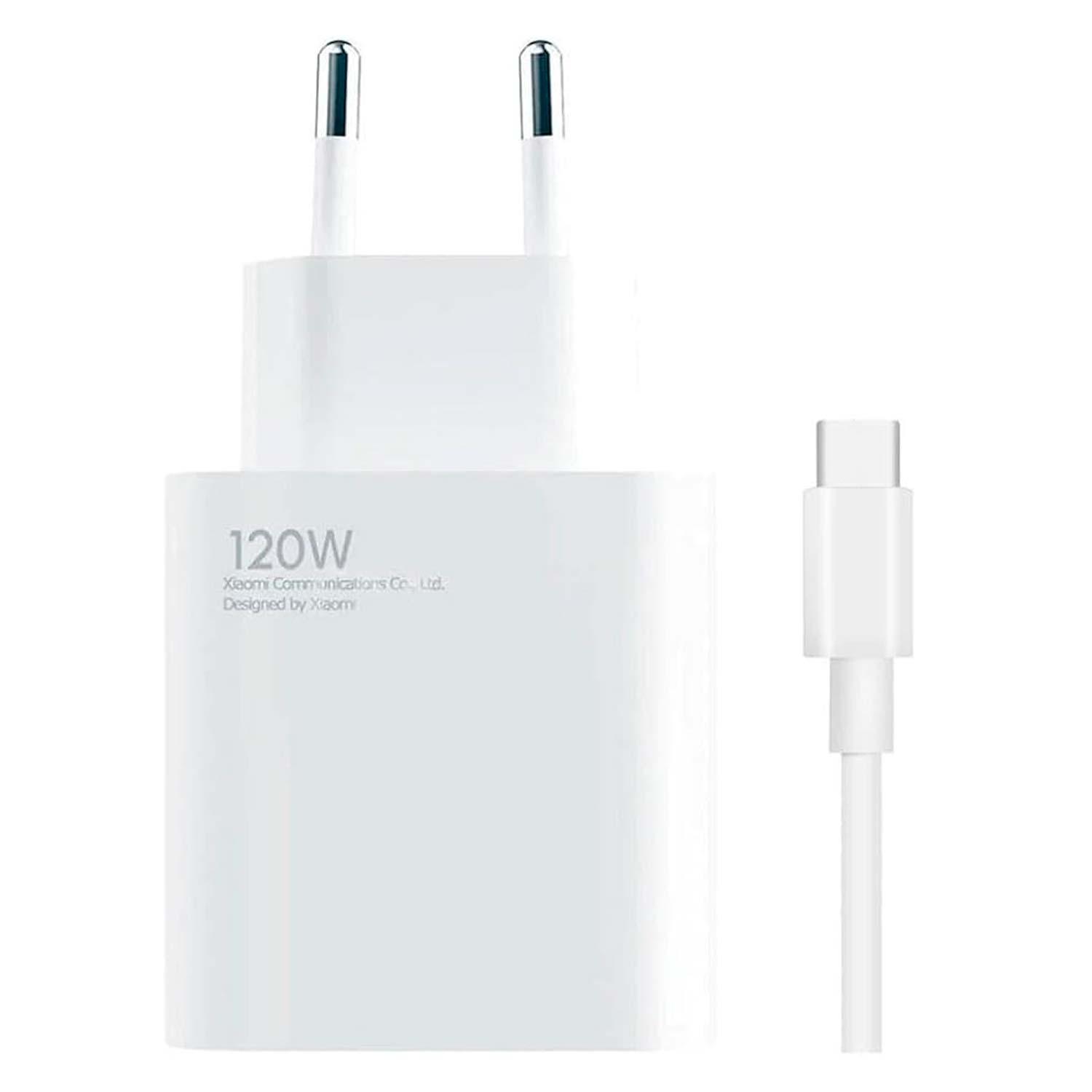 Cargador Xiaomi 120w Mdy-13 Usb-a/usb-c - Blanco