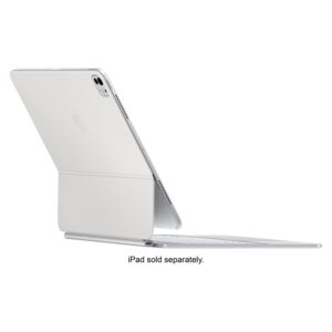 Teclado Apple Mwr43ll/a Para Ipad Pro M4 De 13" En Inglés, Blanco - Imagen 3