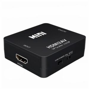 Adaptador De Video Full Hd Hdmi A Rca (negro) - Imagen 2
