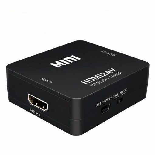 Alternative view of Adaptador De Video Full Hd Hdmi A Rca (negro)