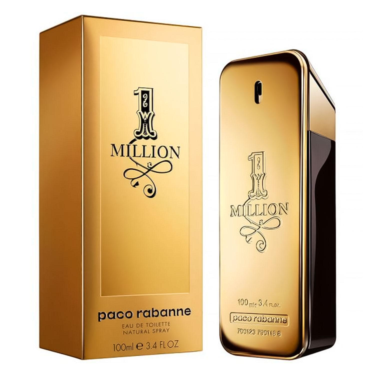 Paco Rabanne One Million Eau De Toilette Para Hombre 100 Ml