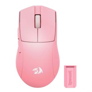 Mouse Para Juegos Redragon King Pro M916p-pro Usb-c De 26 000 Dpi, Color Rosa