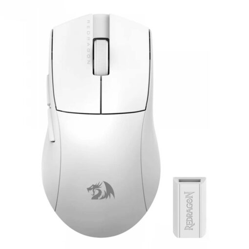 Mouse Redragon King Pro M916p-pro 26000 Dpi Usb-c - Blanco