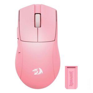 Mouse Para Juegos Redragon King Pro M916p-pro Usb-c De 26 000 Dpi, Color Rosa