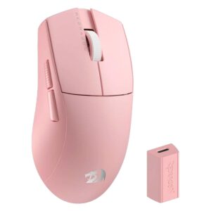 Mouse Para Juegos Redragon King Pro M916p-pro Usb-c De 26 000 Dpi, Color Rosa - Imagen 2