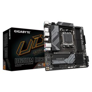 Placa Madre Gigabyte B650m Ds3h Ddr5 Socket Am5 Chipset Amd B650 Micro Atx