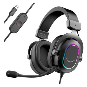 Auriculares Para Juegos Con Cable Rgb Fifine H6 Ampligame - Negro - Imagen 3