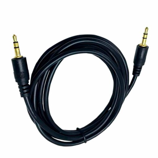 Alternative view of Cable Auxiliar De Audio Estéreo P2 De 1,5 Metros, Color Negro