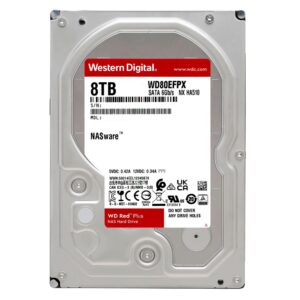 Disco Duro Western Digital Red Plus Nas De 8 Tb, 3,5" Sata 3, 5640 Rpm - Wd80efpx - Imagen 3