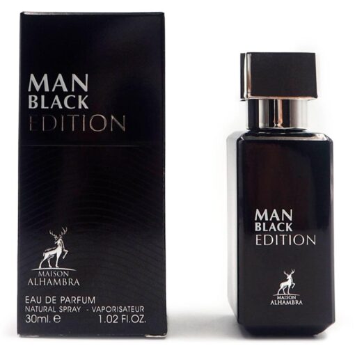 Maison Alhambra Man Black Edition Agua De Perfume Para Hombre 30 Ml