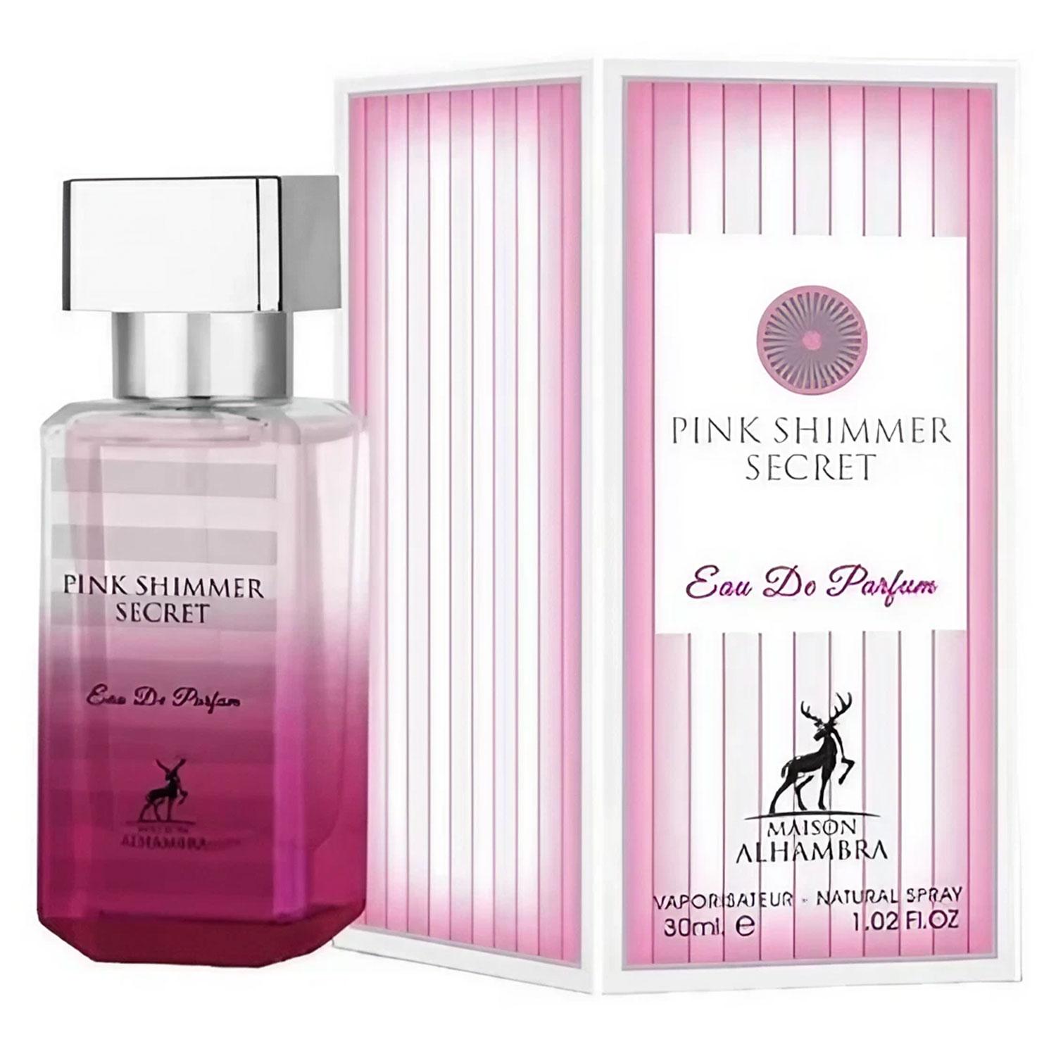Maison Alhambra Rosa Shimmer Secret Agua De Perfume Para Mujer 30 Ml