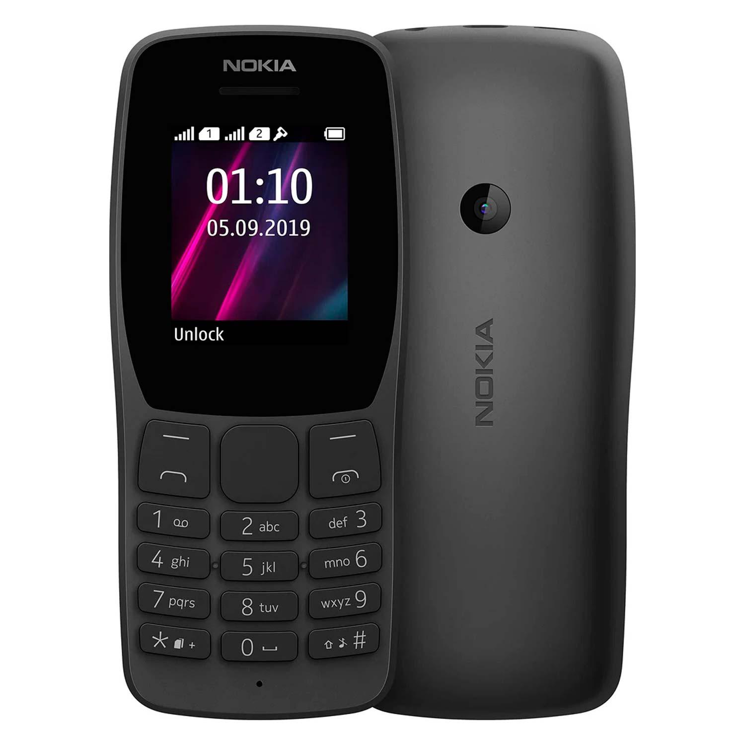Teléfono Móvil Nokia 110 Ta-1192 Dual Sim Pantalla De 1,7" - Negro