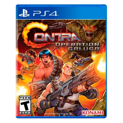 Juego Contra: Operation Galuga Para Ps4
