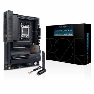 Placa Madre Asus Proart X670e-creator Wifi Con Ranura Ddr5 Y Chipset Amd Am5 X670 Atx