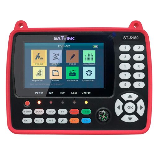 Buscador De Satélite Satlink St-5150 - Negro Rojo