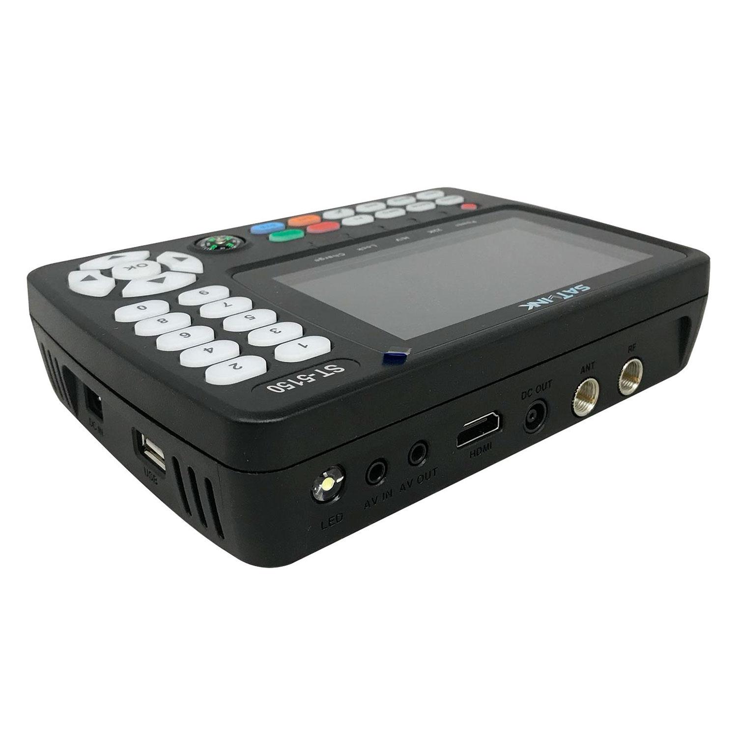 Buscador De Satélite Satlink St-5150 - Negro Rojo - Imagen 3