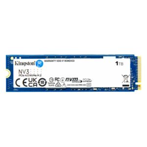 Unidad De Estado Sólido Nvme Pcie 4.0 M.2 De 1 Tb De Kingston Nv3 - Snv3s/1000g