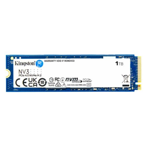 Unidad De Estado Sólido Nvme Pcie 4.0 M.2 De 1 Tb De Kingston Nv3 - Snv3s/1000g