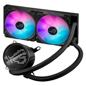 Water Cooler Para Procesador Asus Rog Ryuo Iii 240 Argb - 90rc00j1-m0uay0