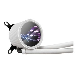 Enfriador De Agua Para Procesador Asus Rog Ryuo Iii 240 Argb - Blanco 90rc00j2-m0uay0 - Imagen 2