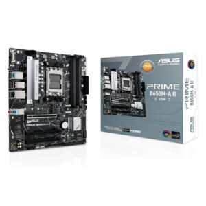 Placa Madre Asus Prime B650m-a Ii Csm Con Zócalo Am5, Chipset Amd B650, Ddr5, Micro Atx
