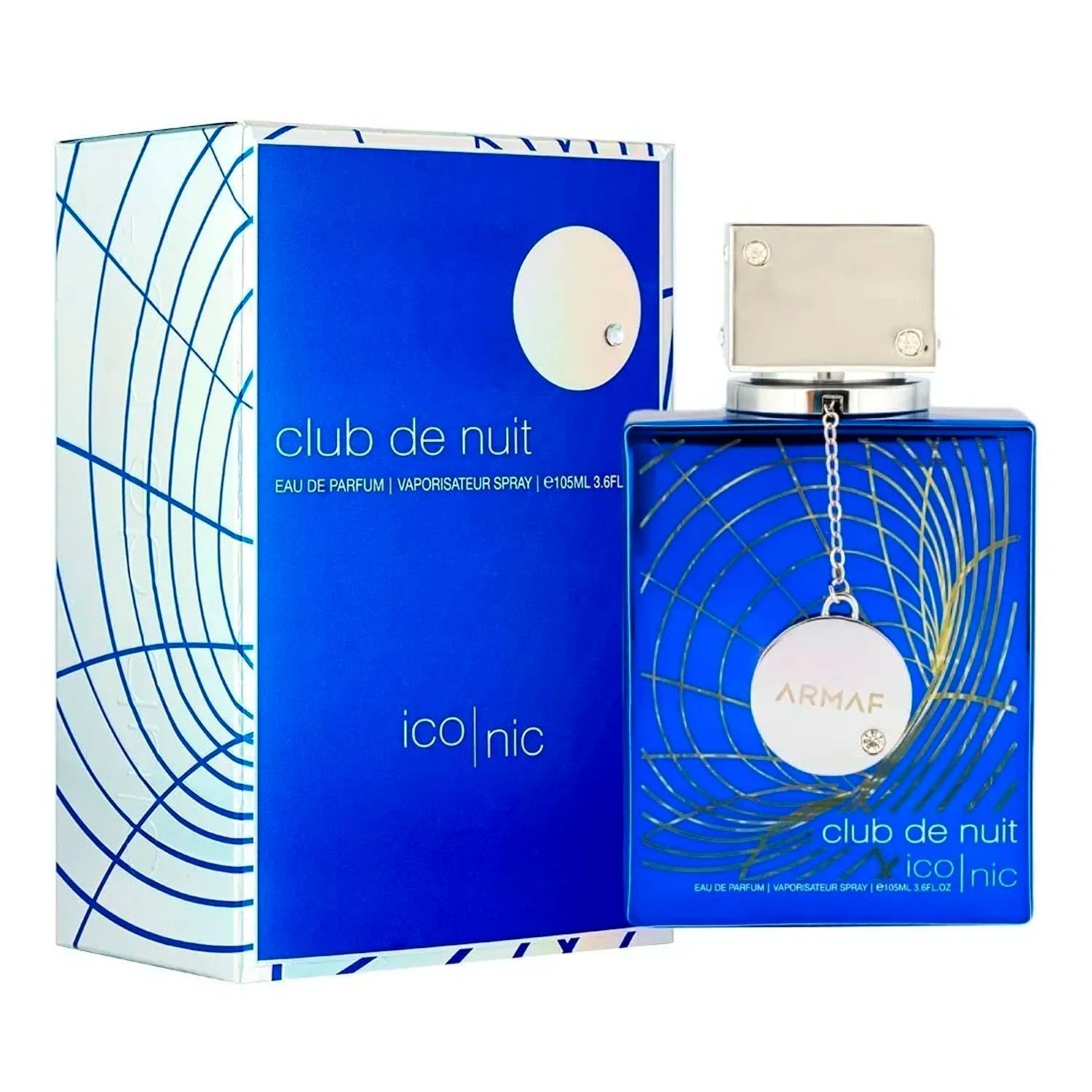 Club De Nuit Iconic Blue Eau De Parfum Para Hombre De Armaf, 105 Ml