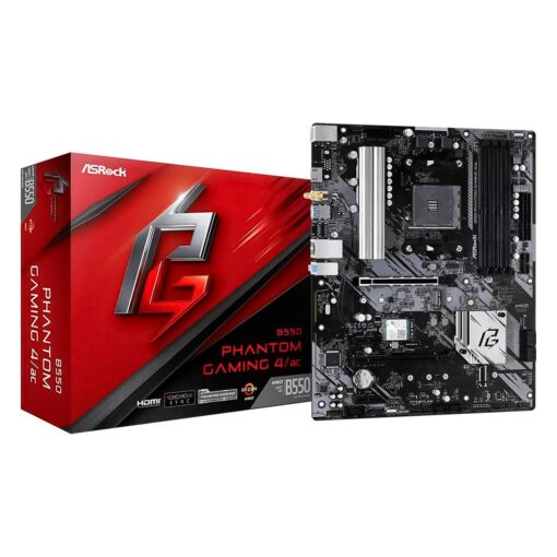 Asrock B550 Phantom Gaming 4/ac Ddr4 Socket Am4 Chipset Amd B550 Atx