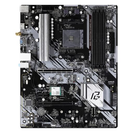 Alternative view of Asrock B550 Phantom Gaming 4/ac Ddr4 Socket Am4 Chipset Amd B550 Atx