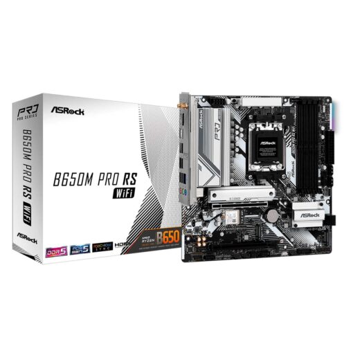Asrock B650m Pro Rs Wifi Placa De Base Ddr5 Socket Amd Am5 Chipset B650 Atx