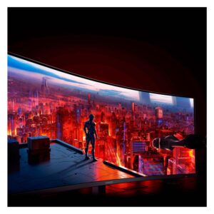 Monitor Curvo Para Juegos Xiaomi G34wqi C34wqba-rggl 34" Wqhd 180hz - Negro - Imagen 4