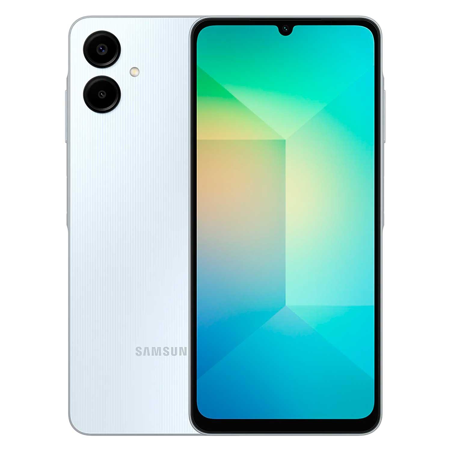 Samsung Galaxy A06 Sm-a065m Smartphone Global 128 Gb 4 Gb Ram Dual Sim Pantalla De 6,7" - Azul (funda Delgada)