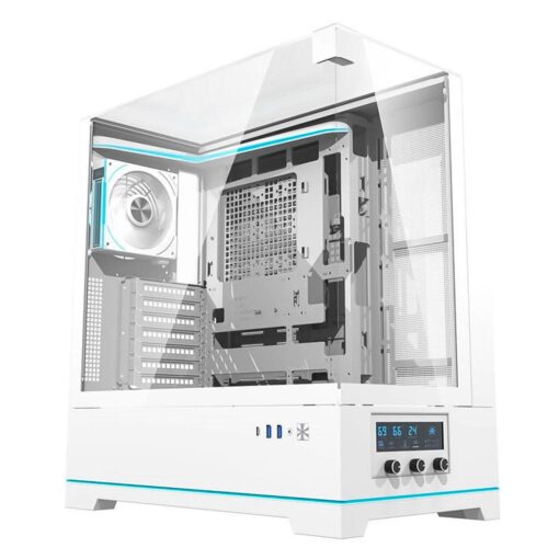 Gabinete Darkflash Dy450 Pro Argb - Blanco