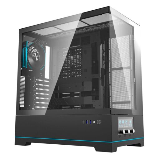 Gabinete Darkflash Dy451 Pro , Color Negro