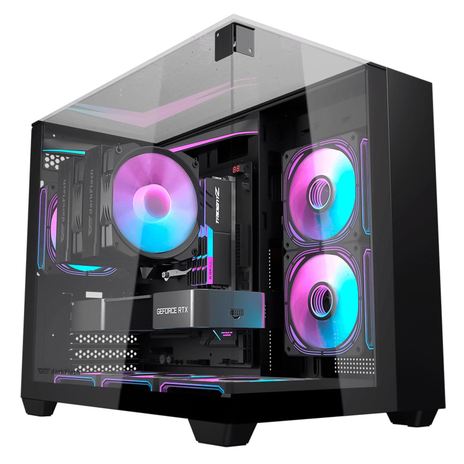 Cabina Darkflash Th285m - Negro