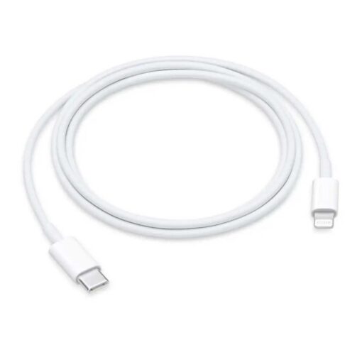 Cable Usb-c Lightning Original Apple Muq93ze/a De 1 Metro, Color Blanco