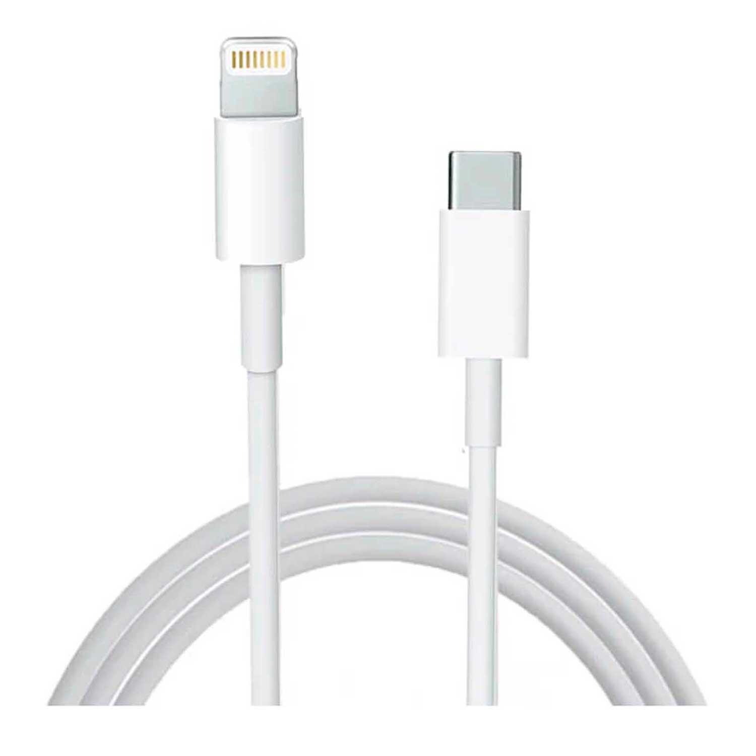 Cable Usb-c Lightning Original Apple Muq93ze/a De 1 Metro, Color Blanco - Imagen 3