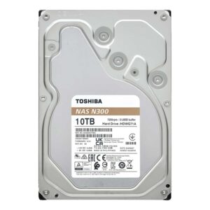 Disco Duro Toshiba N300 Nas De 10 Tb, 3,5" Sata 3, 7200 Rpm - Hdwg71axzsta