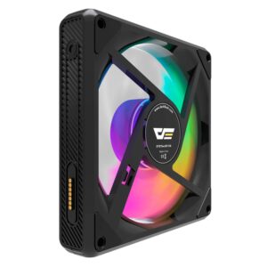 Fan Para Caja Darkflash G24 Rgb 3 En 1 De 120 Mm, Color Negro - Imagen 3