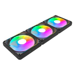 Fan Para Caja Darkflash G24 Rgb 3 En 1 De 120 Mm, Color Negro - Imagen 5